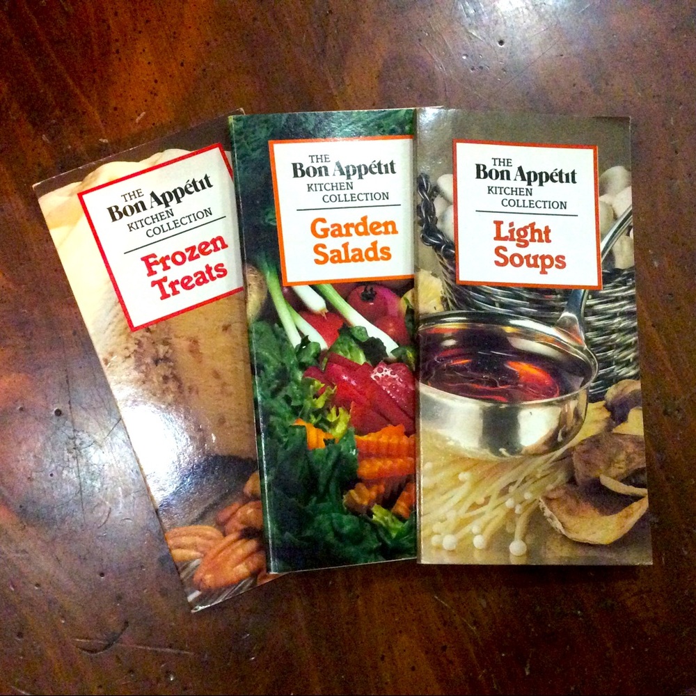 3 vintage The Bon Appetit Kitchen Collection 1987